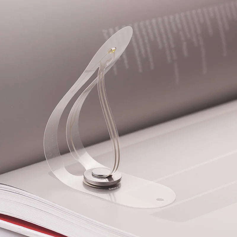 1pcs Mini Ultra Thin Bookmark LED Book Light