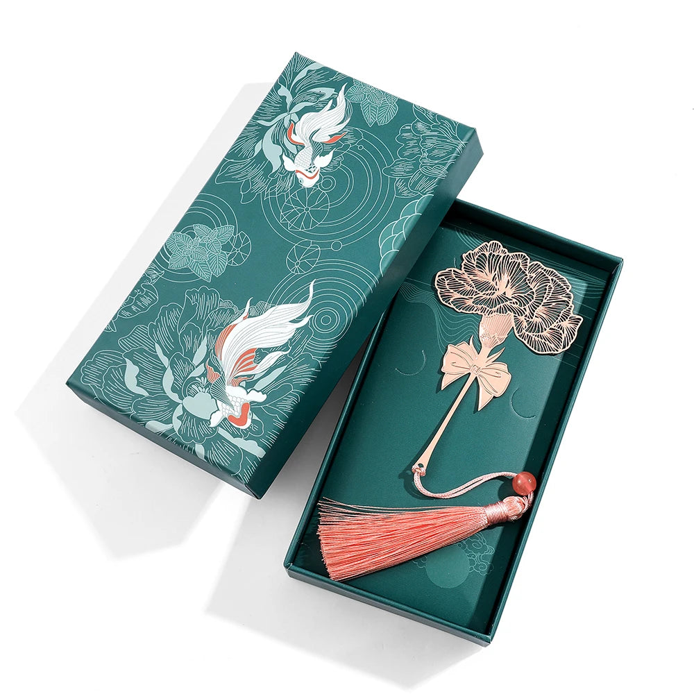 Pink lotus Handmade Book Mark