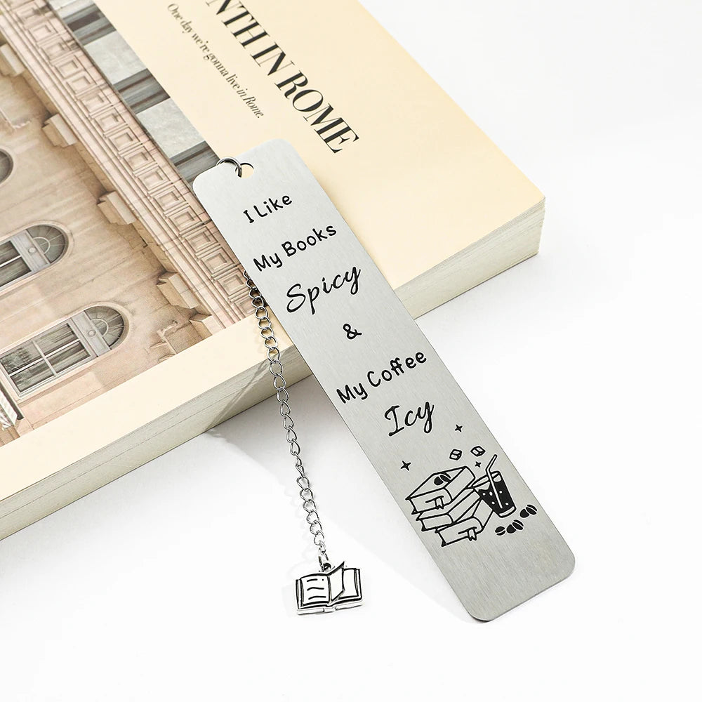 Smutty Stainless Steel Bookmarks