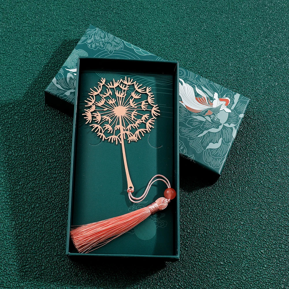 Pink lotus Handmade Book Mark