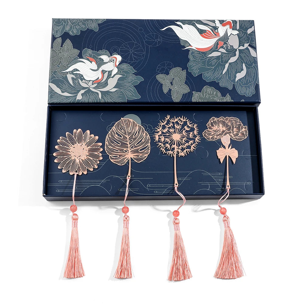 Pink lotus Handmade Book Mark