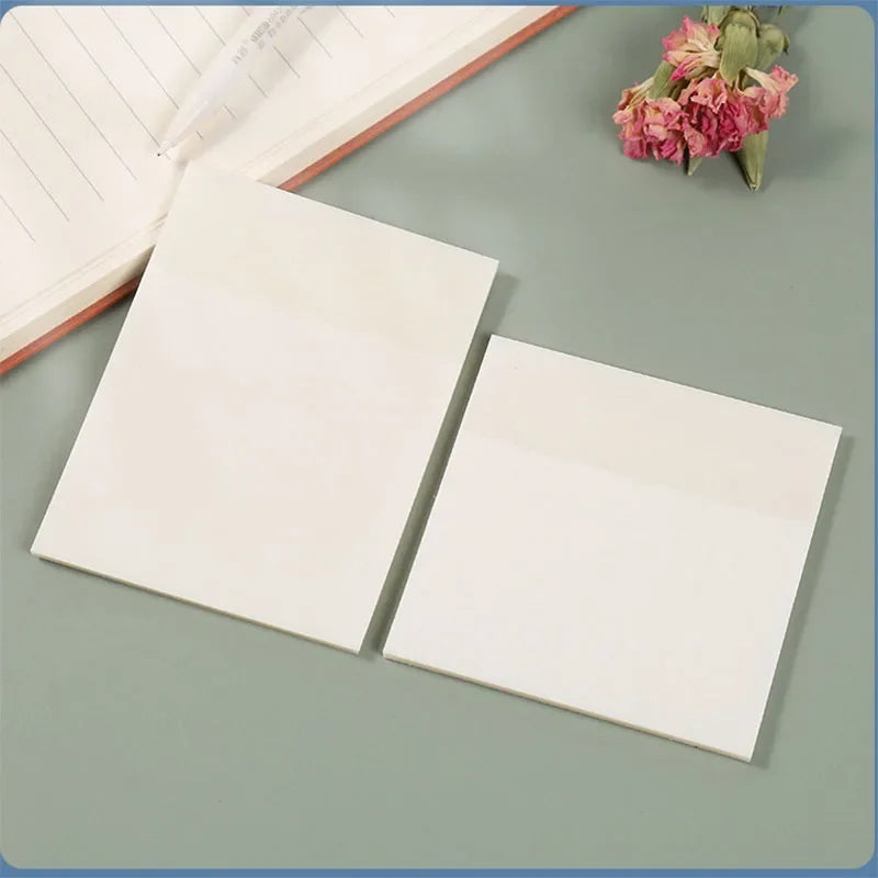 100 Sheets Transparent Sticky Notes