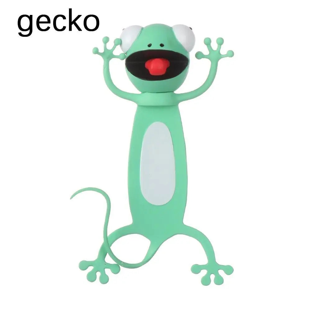 PVC 3D Stereo Cartoon Bookmarks