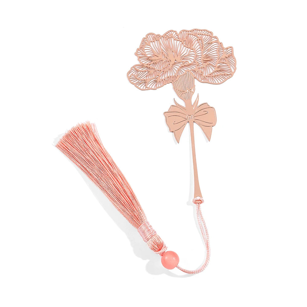 Pink lotus Handmade Book Mark