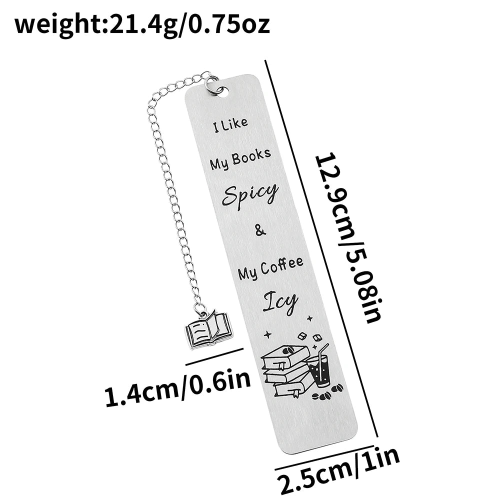 Smutty Stainless Steel Bookmarks