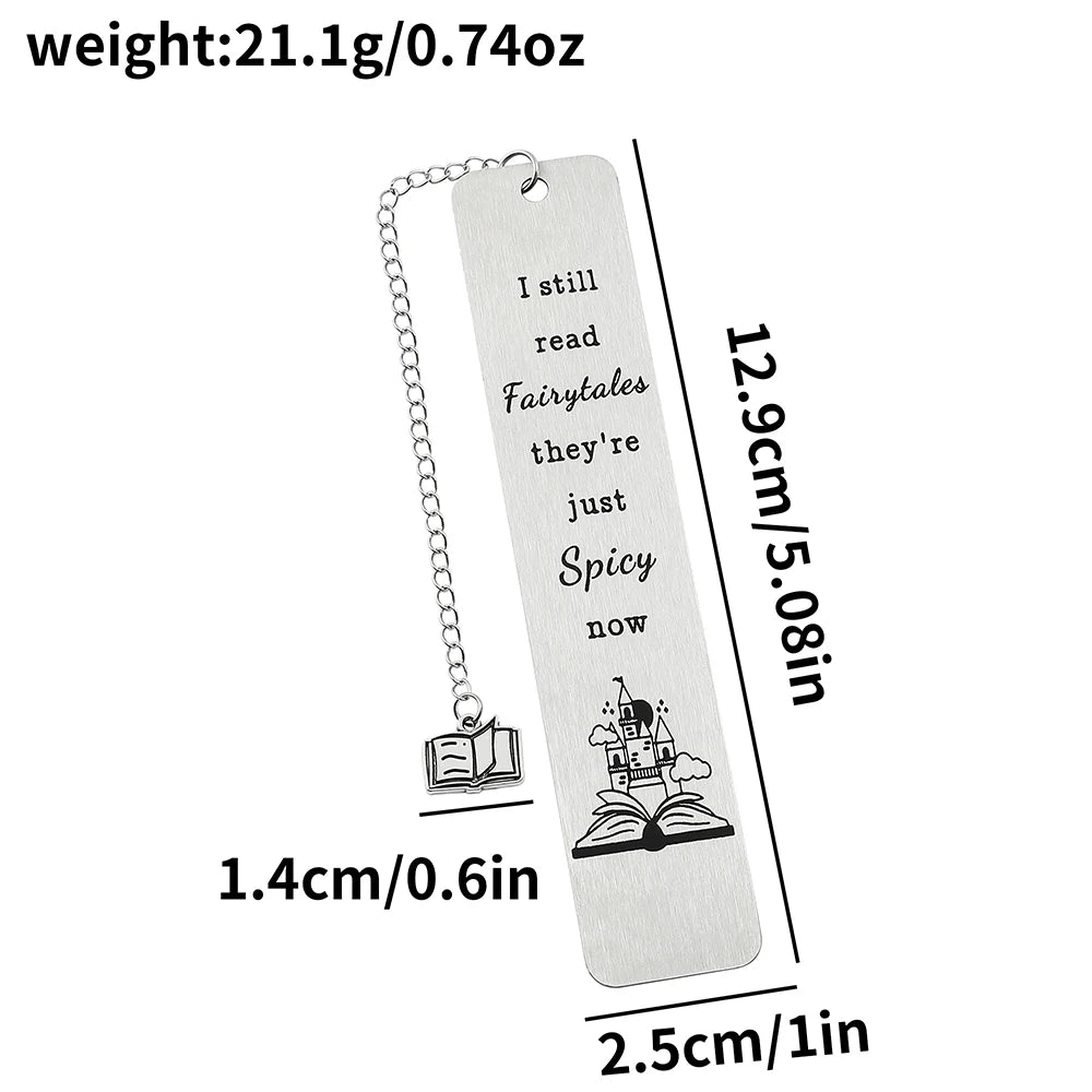 Smutty Stainless Steel Bookmarks