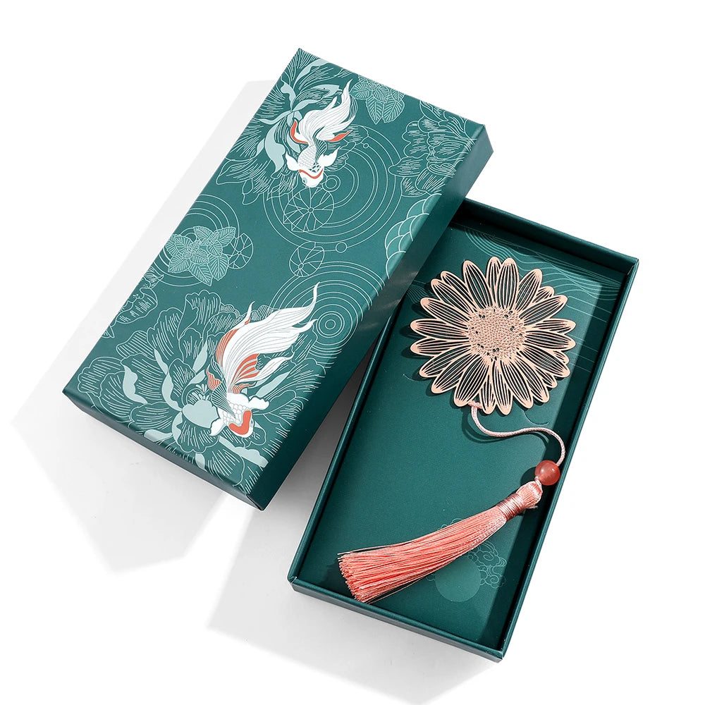 Pink lotus Handmade Book Mark