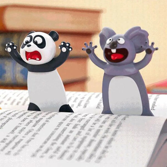 PVC 3D Stereo Cartoon Bookmarks