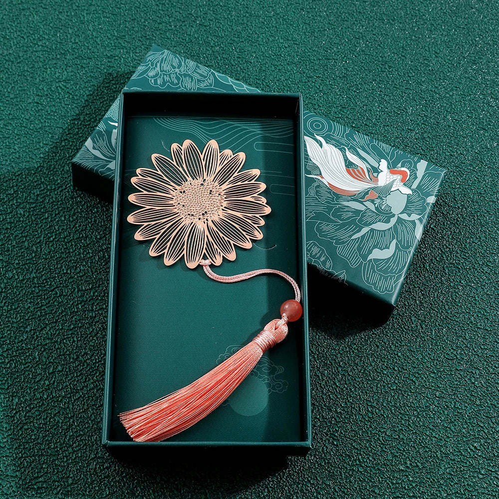 Pink lotus Handmade Book Mark