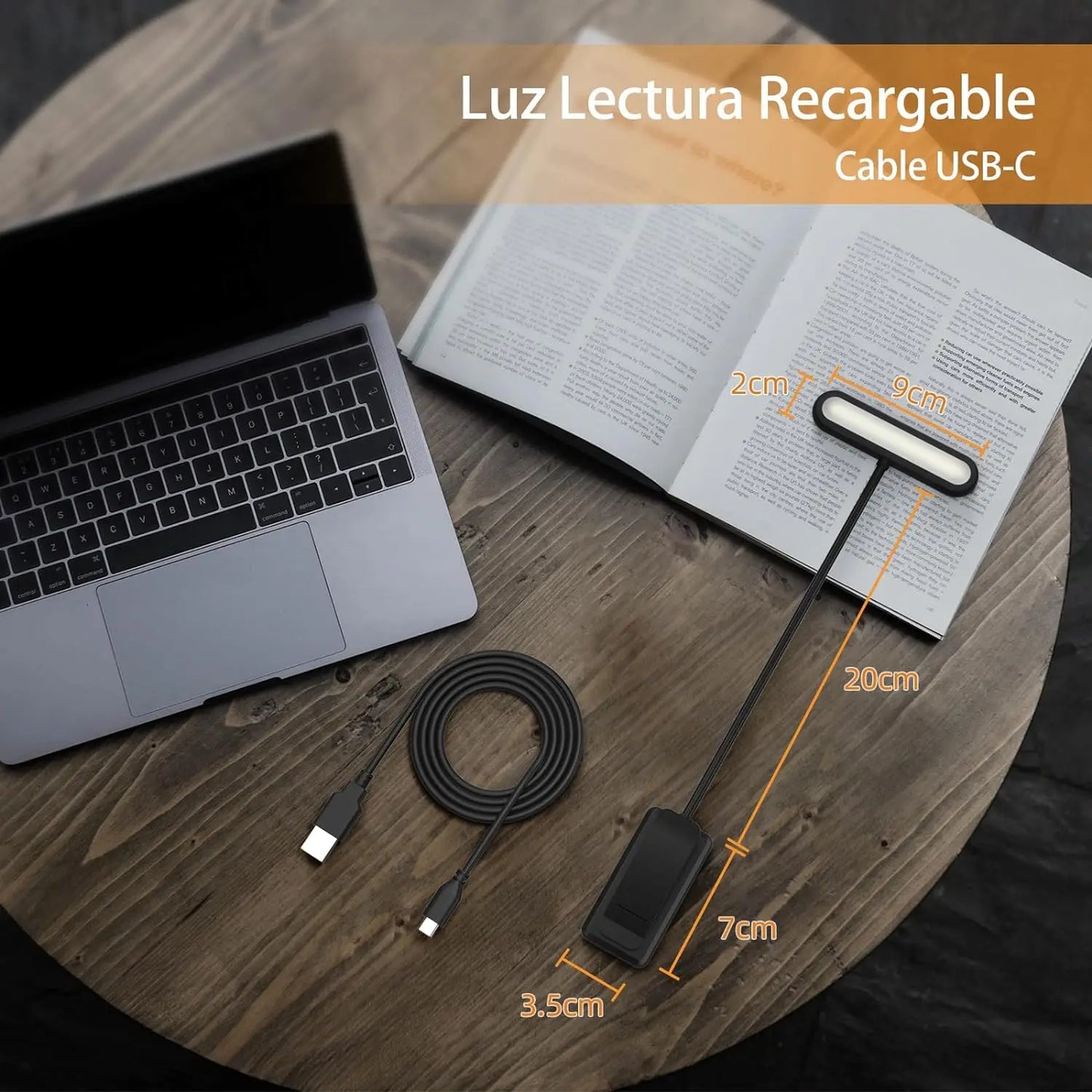 Led Light USB Rechargeable Reading Light