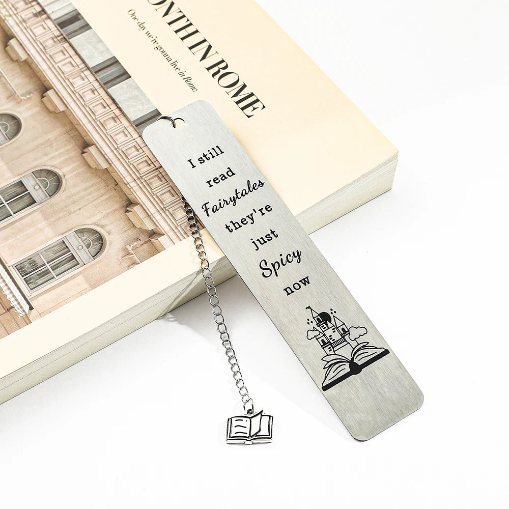 Smutty Stainless Steel Bookmarks