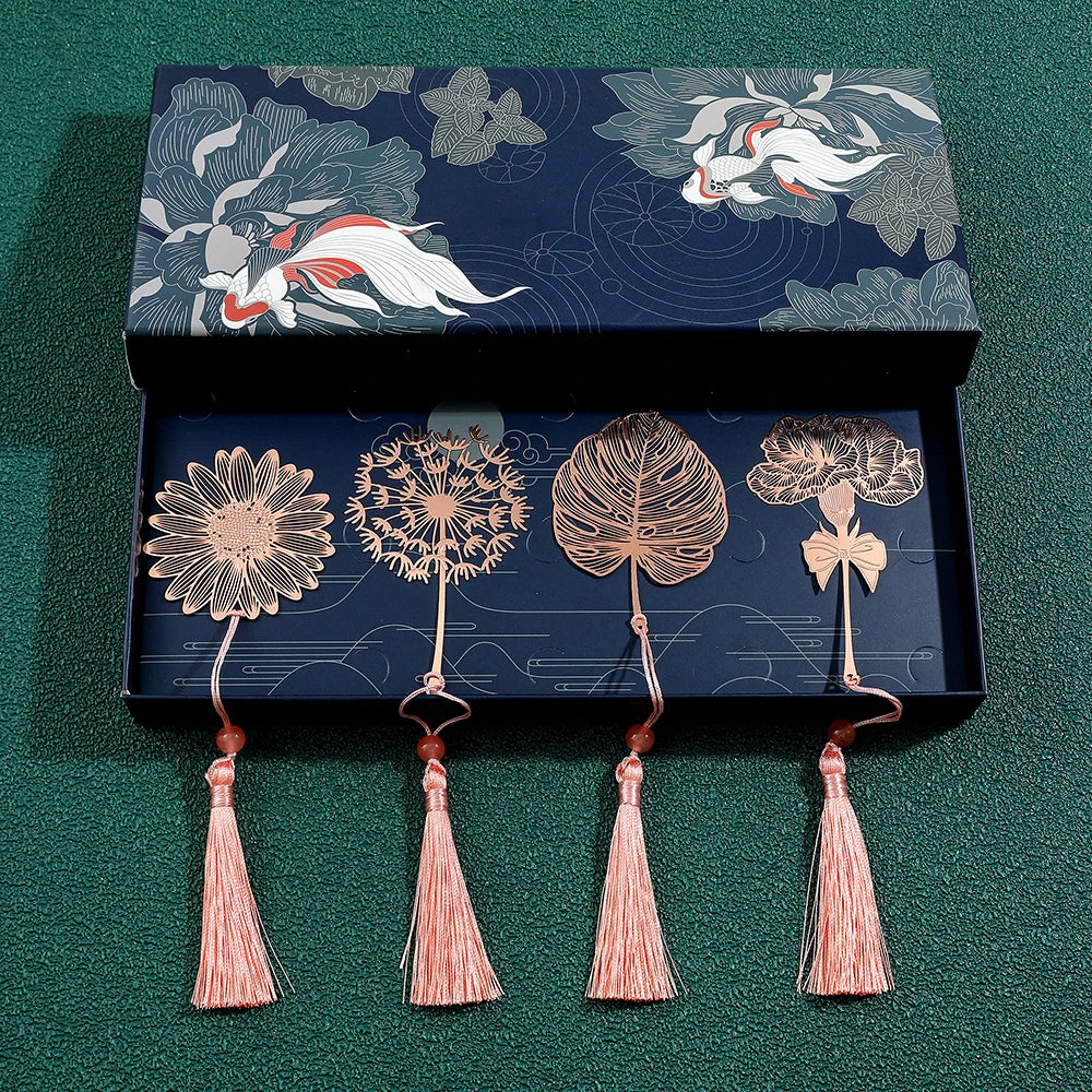 Pink lotus Handmade Book Mark