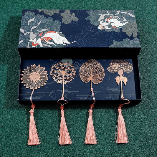 Pink lotus Handmade Book Mark