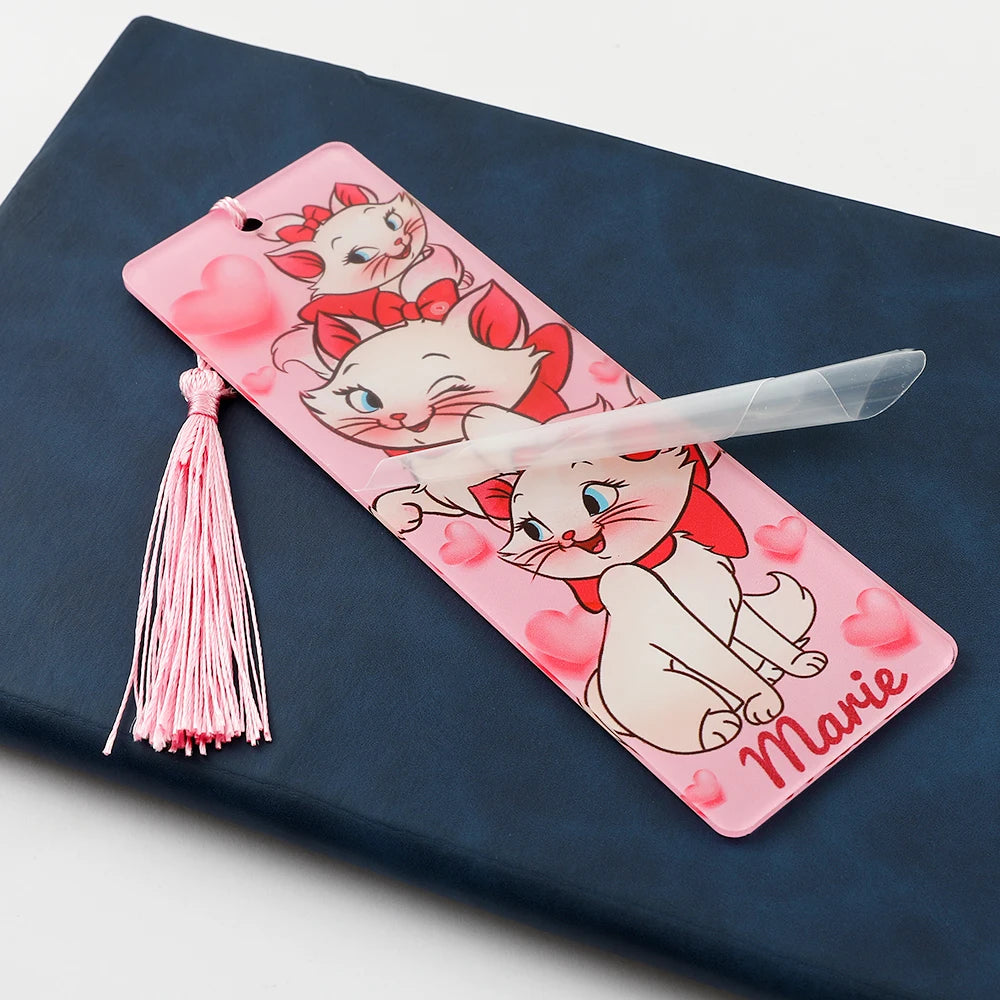 Pink Marie Bookmark